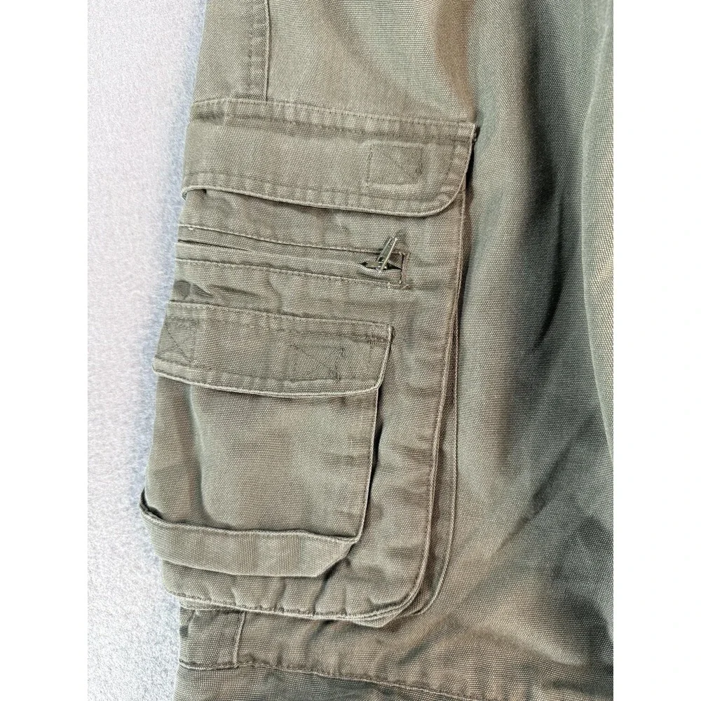 Boy Scouts Of America Pants Mens 40x31 Green Cargo Uniform Convertible